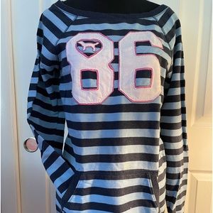 VINTAGE PINK Winter sweatshirt or nightgown
